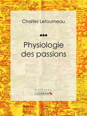 cover image of Physiologie des passions